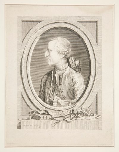 Portret Antoine de Ch?sie autorstwa Louis Jean Desprez