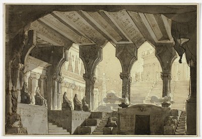 Scenografia autorstwa Louis Jean Desprez