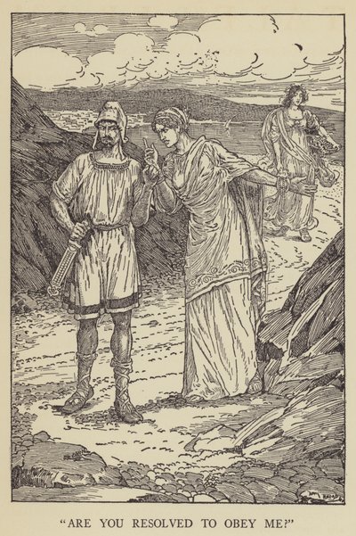 Czy jesteś zdecydowany być mi posłuszny? autorstwa Louis John Rhead