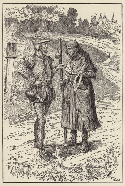 Chodź, zmień ubranie na moje, staruszku! autorstwa Louis John Rhead
