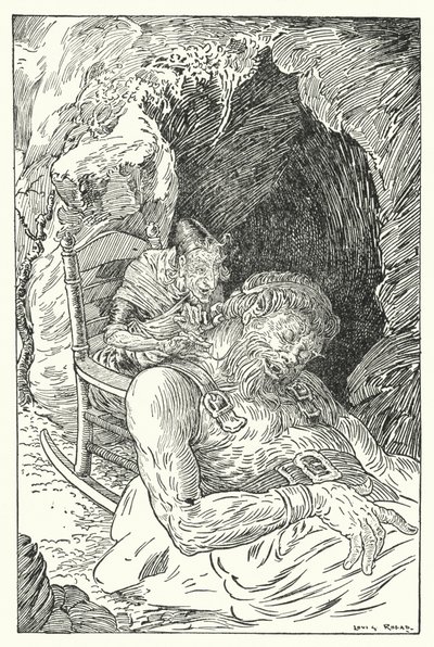 Olbrzymia złota broda (lito) autorstwa Louis John Rhead