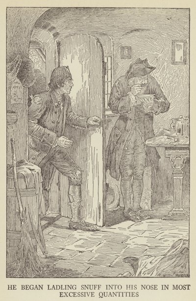 Ilustracja do filmu Porwana autorstwa Roberta Louisa Stevensona autorstwa Louis John Rhead