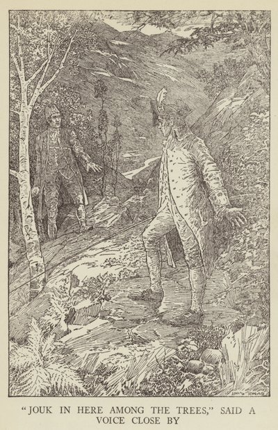 Ilustracja do filmu Porwana autorstwa Roberta Louisa Stevensona autorstwa Louis John Rhead
