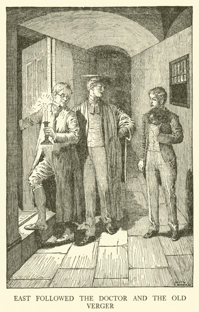 Ilustracja do Dni Szkolnych Toma Browna (grawerowanie) autorstwa Louis John Rhead
