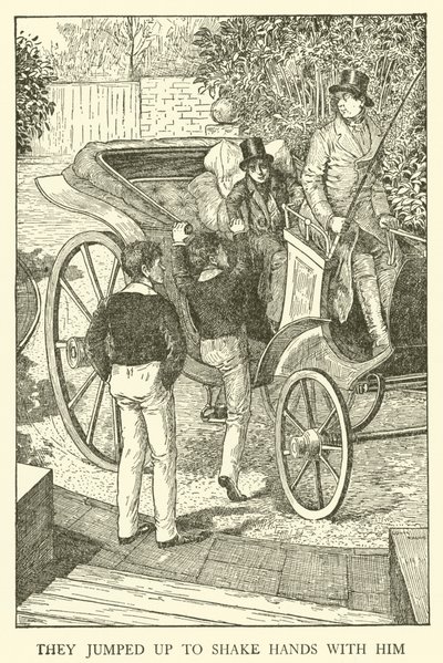 Ilustracja do Dni Szkolnych Toma Browna (grawerowanie) autorstwa Louis John Rhead
