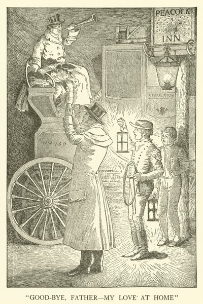 Ilustracja do Dni Szkolnych Toma Browna (grawerowanie) autorstwa Louis John Rhead