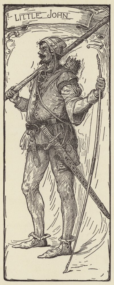 Mały John autorstwa Louis John Rhead