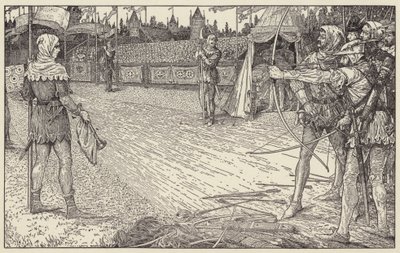 Robin wygrywa Nagrodę Królowej autorstwa Louis John Rhead