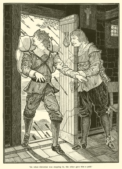 Więc kiedy Christian wkraczał, drugi dał mu pociągnięcie (grawerowanie) autorstwa Louis John Rhead