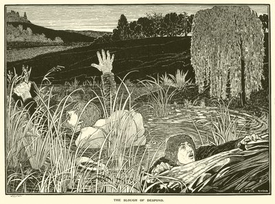 Slough of Despond (rycina) autorstwa Louis John Rhead