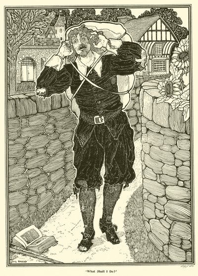 Co powinienem zrobić? (rytownictwo) autorstwa Louis John Rhead