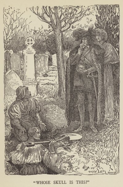 Czyja to czaszka? autorstwa Louis John Rhead