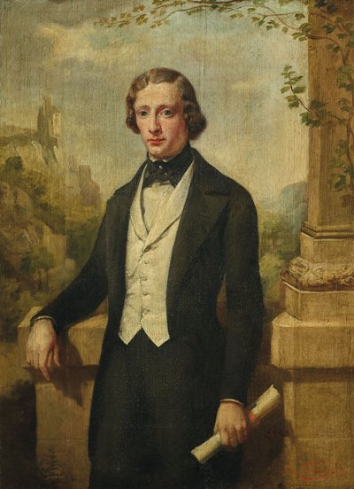 Portret Fryderyka Chopina 1810-1849, 1843. autorstwa Louis Joseph Gallait