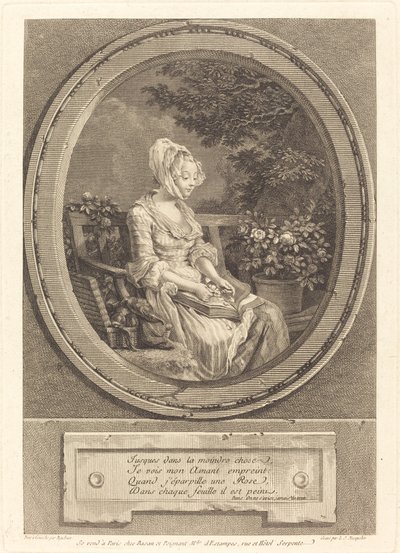 Do najmniejszej rzeczy autorstwa Louis Joseph Masquelier after Pierre Antoine Baudouin