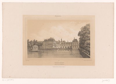 Widok na zamek Fontainebleau Vue du Château, nagroda de l