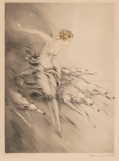Łoś, 1928. autorstwa Louis Justin Laurent Icart