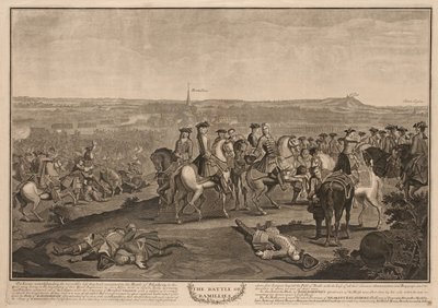 Bitwa pod Ramillies, 23 maja 1706 autorstwa Louis Laguerre