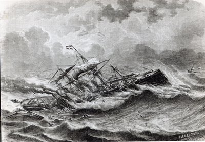 Katastrofa na Wielkim Wschodzie we wrześniu 1861 r. autorstwa Louis Le Breton