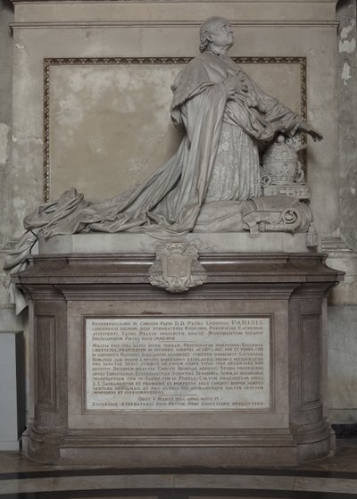 Pomnik nagrobny Petera Ludovico Parisis autorstwa Louis Leon Cugnot