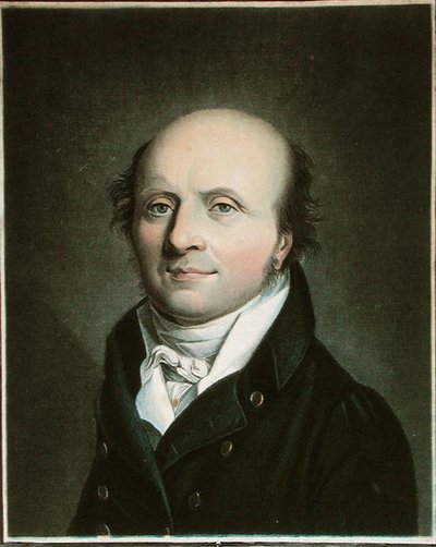Antoine Dubois (1756-1837) grawerowany przez Gautier (kolorowy grawerunek) autorstwa Louis Leopold (after) Boilly