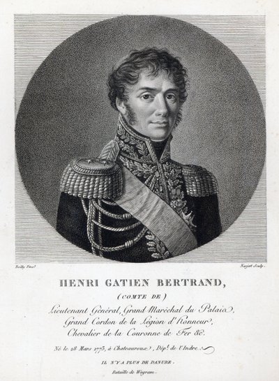 Henri Gatien Bertrand (1773-1844) autorstwa Louis Leopold Boilly