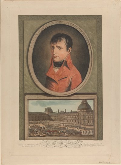 Napoleon Bonaparte jako pierwszy konsul Francji, 1802 autorstwa Louis Leopold Boilly