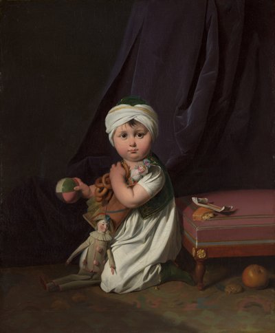 Portret chłopca, ca. 1805. autorstwa Louis Leopold Boilly