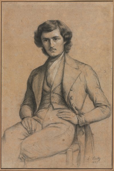 Portret młodego mężczyzny autorstwa Louis Leopold Boilly