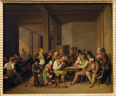 Scena kabaretowa - sceny w tawernie ... autorstwa Louis Leopold Boilly