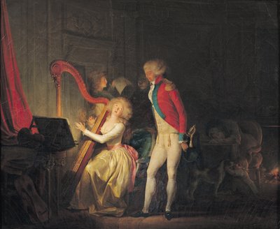 Improwizowany koncert, czyli cena harmonii autorstwa Louis Leopold Boilly
