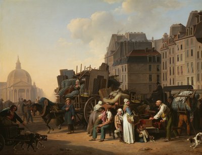 The Movings autorstwa Louis Leopold Boilly