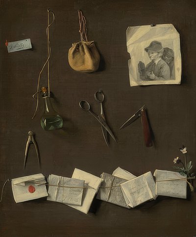 Różne przedmioty. Około 1785 autorstwa Louis Leopold Boilly