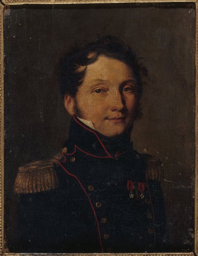 Francuski: Portrait dit du capitaine Jules Raulin autorstwa Louis Leopold Boilly