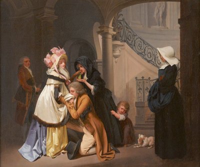 Louis-Léopold Boilly - Rozpoznanie serca autorstwa Louis Leopold Boilly