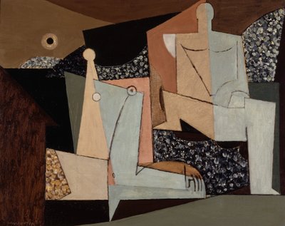 Postacie na plaży autorstwa Louis Marcoussis