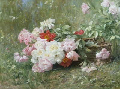 Świeżo ścięte kwiaty autorstwa Louis Marie Lemaire