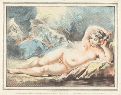 Jowisz i Danae, 1774. autorstwa Louis Marin Bonnet