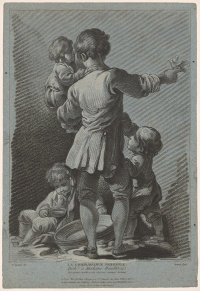 Ojcowskie samozadowolenie autorstwa Louis Marin Bonnet