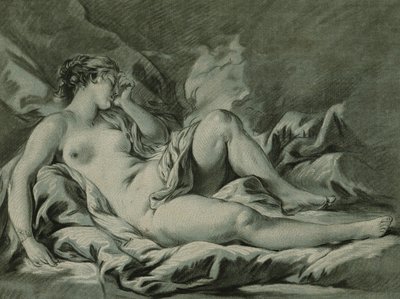 Śpiąca Wenus, według Francois Bouchera; Sen Wenus, według Francois Bouchera, 1771 autorstwa Louis Marin Bonnet