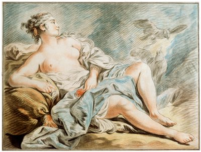 Wenus z gołębiami, XVIII wiek. autorstwa Louis Marin Bonnet