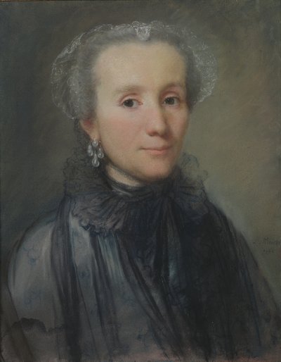 Portret kobiety ze szlachty polskiej, 1776 autorstwa Louis Marteau