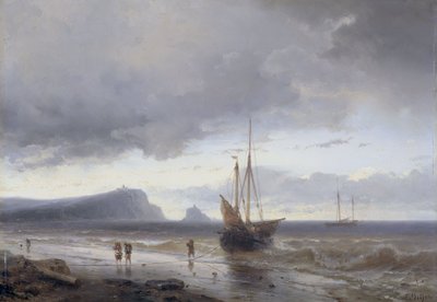 Wzdłuż wybrzeża autorstwa Louis Meijer