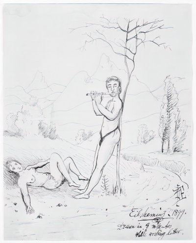 Duszpasterska, 1899. autorstwa Louis Michel Eilshemius