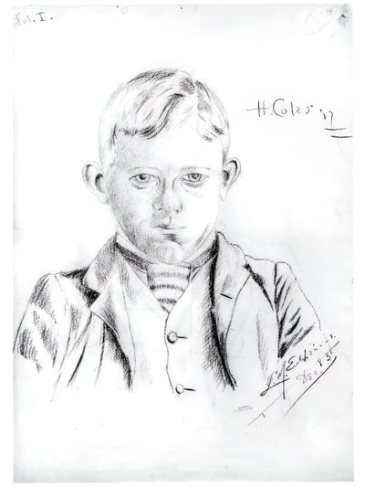 Portret Howarda L. Colesa, grudzień 1883. autorstwa Louis Michel Eilshemius