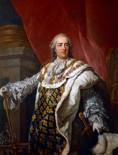 Portret Ludwika XVI z Francji (Wersal autorstwa Louis Michel van (after) Loo