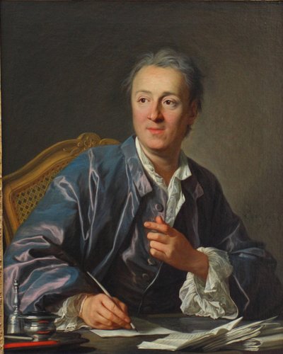 Portret Denisa Diderota 17131784, 1767 autorstwa Louis Michel van Loo