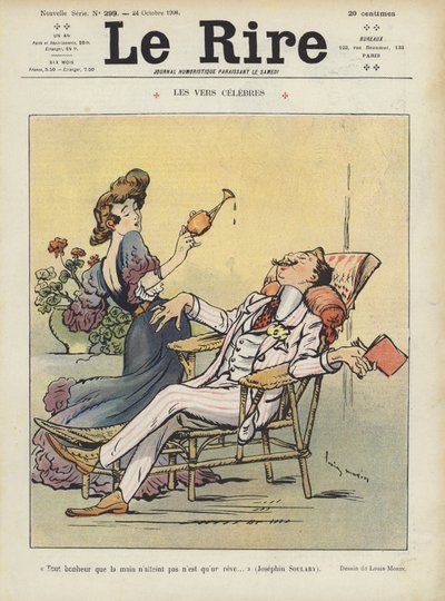 Ilustracja do Le Rire autorstwa Louis Morin