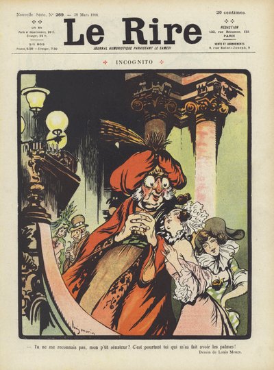 Ilustracja do Le Rire autorstwa Louis Morin