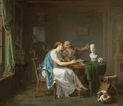 Lekcja rysunku lekcja rysunku autorstwa Louis Moritz