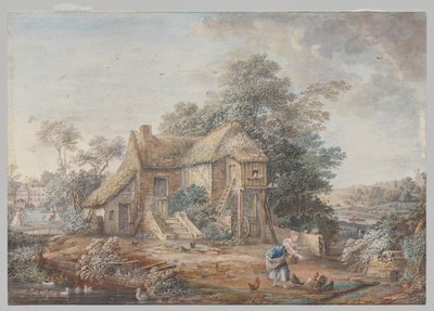 Petit Trianon, Wersal autorstwa Louis Nicolas van Blarenberghe